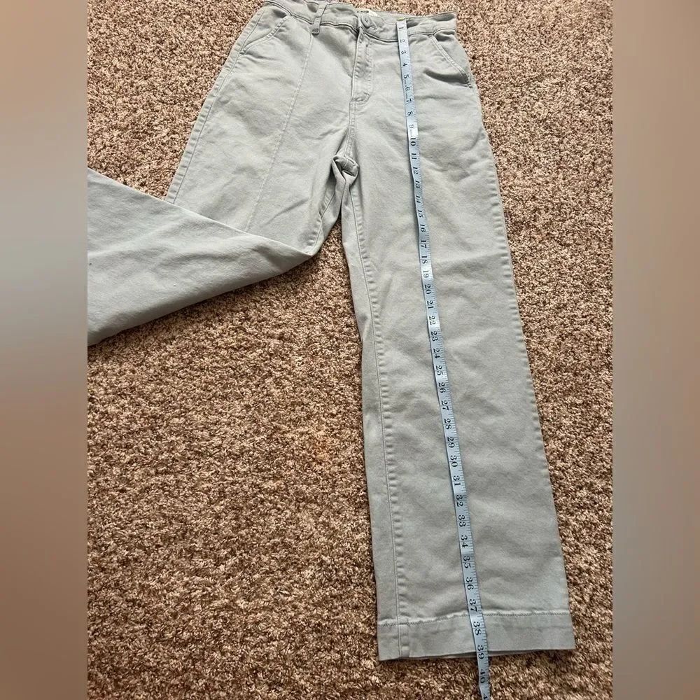 Cotton On Women’s Light Blue Cotton Flare Leg Pants Size 6 - Picture 10 of 13